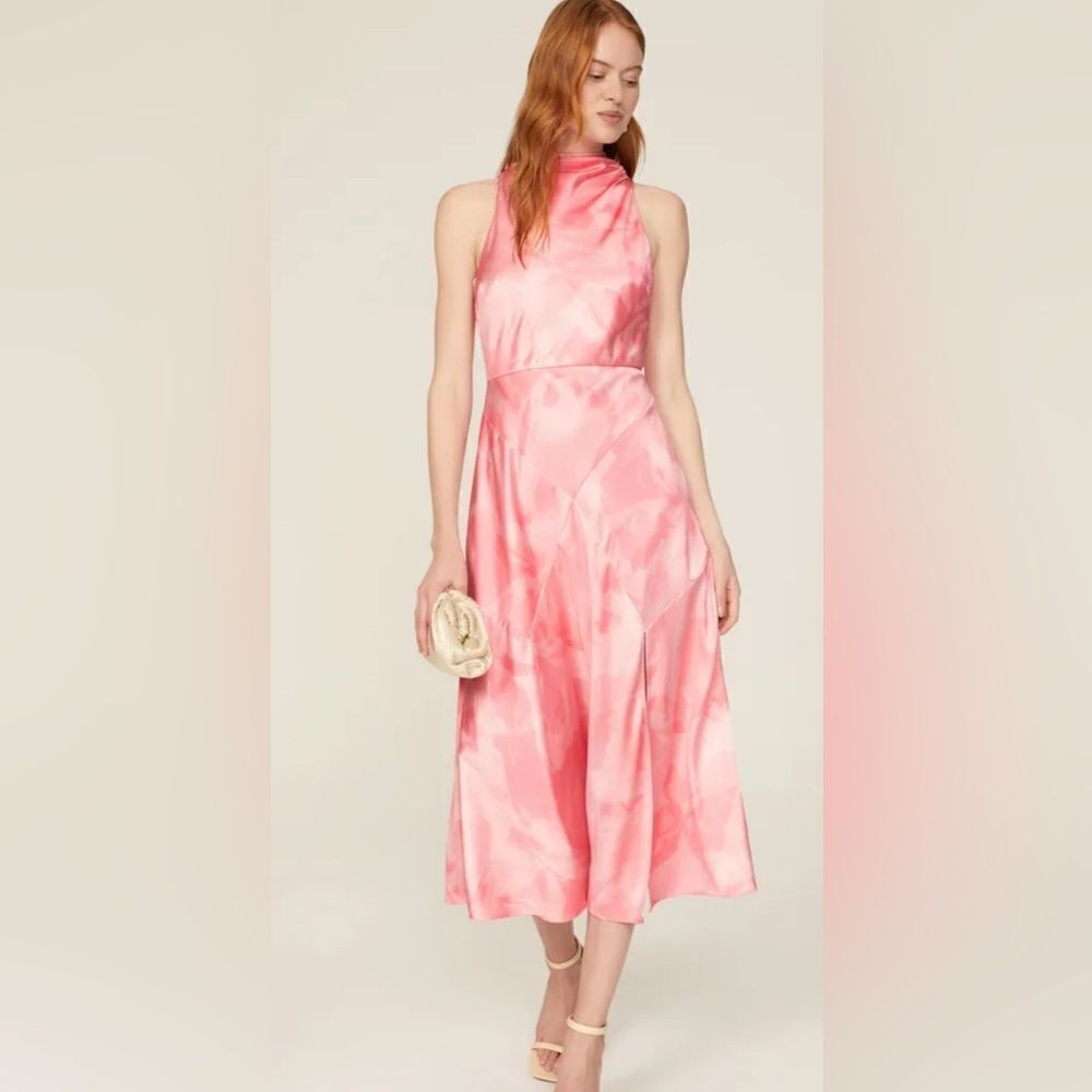 Ted Baker Foreste Halter Dress Size 4